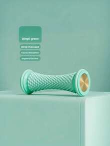 1 个足底筋膜滚轮 - 合成橡胶肌肉放松轮，适用于瑜伽、健身和足弓训练 - 舒适有效的家用足部按摩器，用于锻炼和治疗