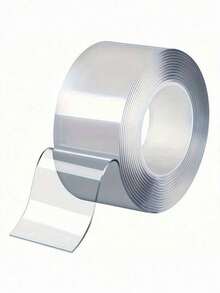 1pc Heavy Duty Double Sided Tape - Reusable, Residue-Free, Strong Adhesive, Multi-Purpose, Removable & Washable, Suitable For Home, Office & Car!1/3/5M Double Nano Tape Tracsless Double Sided Tape Transparent No Trace Reusable Waterproof Adhesive Tape - Multicolor - View 12