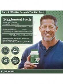 Selling Fast!Floraviva Rhodiola Rosea Capsules. Women's Health. - 1 mặt hàng - Xem 3