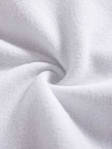 两件套少女休闲蝴蝶印花落肩圆领长袖卫衣长裤套装，保暖连帽衫和长裤，秋冬季