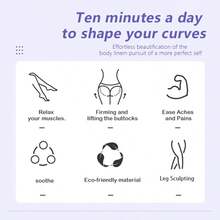 Cellulite Massager Manual Muscle Massager Roller For Leg, Neck, Arm And Foot - Pink - View 5