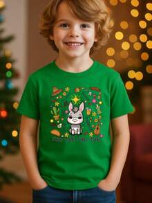 Young Boys T-Shirts - Green - View 1
