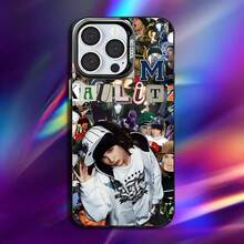Tom Bill Cowritz TOKIO Hotel Funda de Teléfono 17,16,15,14,13,12,11,Pro,Max,Plus, Antigolpes Negra Mate Dura - Z2 - Ver 4