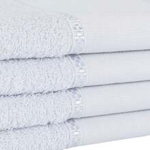 Kit 12 Toalhas de Lavabo Arteira Ponto Russo Para Bordado 100% Algodão 30x50