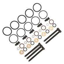 Audi Fuel Injector Seal Repair Kit - 5-Piece Set, Including Bolts, For Reliable Performance.