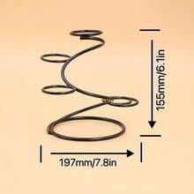 Crystal Ball Metal Base, 5 Heads Display Stand, Crystal Ball Display Bracket Decoration, For Home Room Living Room Office Decor, For Christmas Valentine's Day New Year Decor - Multicolor - View 5