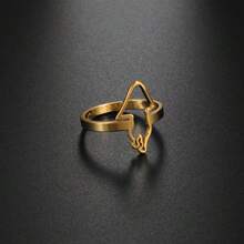 1 قطعة خاتم جزر الكناري الإسبانية / لا بالما / لا جومرا / تينيريفي / فويرتيفنتورا / جران كناري / لانزاروتي / مايوركا من الفولاذ المقاوم للصدأ