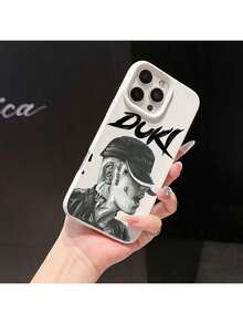 Fast EU Shipping (DE & ES) Halloween New 1 Duki Cartoon Character Pattern Matte Design Liquid Large Hole White Phone Case Anti-Fall Luxury Simple Protection Shockproof Durable Full Coverage Suitable For IPhone 16 Pro Max/16 Pro/16/16 Plus/15/15 Plus/15 Pro/15 Pro Max 14/14 Plus/14 Pro/14 Pro Max 13/13 Pro/13 Pro Max 12/12 Pro/12 Pro Max 11/11/11 Pro Max 17/17 Air/17 Pro/17 Pro Max Series Printed Phone Case Is The Perfect Gift For Birthday Girlfriend Boyfriend Friends Family And Yourself,  Phone - 黑色 - 查看 2