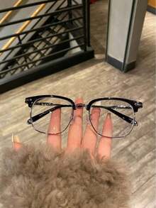 Luxurious And Elegant Reinstallation Manufacturing Court Style Blue Light Glasses,Blue Light Glasses For Woman Men Safety Glasses  Glasses Protection Computer Gaming Glasses Women Cute Light Weight Red Frame Oversized Non Prescription Small Face Square Cat Eye Reduce Eye Fatigue On Computers, TVs, Phones, And Games, Suitable For Computer Lense Screen Protector Plain Glasses Clear Lens Glasses Blue Light Light Blocking Glasses Blue Light Glasses Light Glasses For For Women Men Light Glasses For Glasses For Women 99 Blue Light Glasses For Woman Blue Light Glasses Women/Men, Fashion Round Frame UV Ray Filter Computer Gaming Glasses Computer Glasses - Anti Eyestrain & UV Glare Protection Anti Glare - Vàng - Xem 7