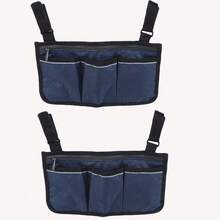 Wheelchair Armrest Side Bag, Multifunctional Pocket Storage Bag With Reflective Stripe For Wheelchair - Multicolor - View 13
