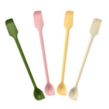 2 In 1 Silicone Jam Spatula, 1 Count Double-Ended Jam Scraper, Household Double-Ended Mi - Multicolor - View 7