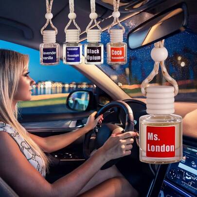 1pc Car Air Freshener Hanging Diffuser,Christmas, Anniversary, Deodorize, Fresh Air, Aromatherapy Essential Oil, Car Essentials, Car Accessories Deodorizing Aromatherapy, Suitable For Cars And Homes, Car Air Freshener.