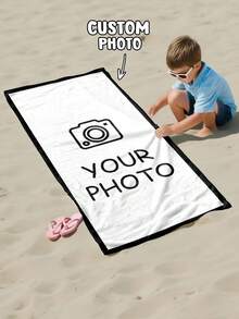 Khăn tắm biển trẻ em cá nhân hóa, Quà sinh nhật mùa hè, Không khí mùa hè, Chuyến đi biển của bé gái, Khăn tắm biển tùy chỉnh, Hồ bơi, Trang trí bãi biển - Nhiều màu - Xem 6