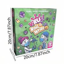 Virus-Infected Cards, Family Gathering Interactive Cards, And Items For Enhancing The Atmosphere Of Party Activities - 綠色 - 查看 3