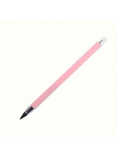 1 Pencil That Never Needs Sharpening, Black Technology With Eraser, Macaron Color, Durable Pencil