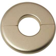 ABS Wall Split Flange Self - Adhesive Tape Round Escutcheon Plate Cover Pipe Faucet Decoration Accessories Faucet Pipe Flange Pipe Cover 75 Yellow - 75 Vàng - Xem 1
