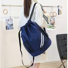 1pc Large Capacity Drawstring Sports Backpack, Fashion Gym Bag With Inner Pocket, Waterproof Wear-Resistant Nylon Oxford Cloth Material, With Bottom Shoe Compartment And Side Mesh Pockets And Wide Drawstring School Bag, Suitable For Men And Women Football Basketball Travel Yoga Swimming Cycling Shoulder Bag, Christmas Gifts - Multicolor - View 19