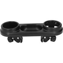 POCREATION Bandeja de bocadillos de Cochecito, Bandeja de Cochecito Universal con portavasos aislados manténgase organizado para bocadillos Accesorios - 1 - Ver 3