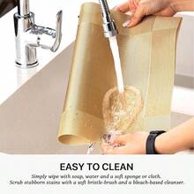 Valentine's Day Party Supplies 4Pcs Pvc Plastic Placemats, Solid Color Minimalist Mats, Rectangle Insulated Dining Table Mats, Western Style Waterproof Placemats, Suitable For Holiday Party Table Decorations - 金色 - 查看 11