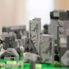 753-Piece Stonehenge Building Blocks Set (World-Famous Architecture Model) - High Particle Count Restores Stonehenge Details World-Famous Architecture Model For Collection Tabletop Decoration After Building Suitable For Kids Over 6 Adult Architecture Model Collection Unique Christmas Thanksgiving Gifts