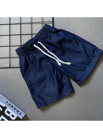 Short Jeans Menino Infantil Bermuda Mauricinho OPLK