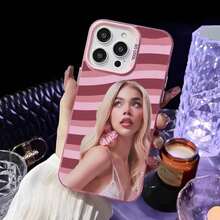 Funda a prueba de golpes rosa mate K- para 17,16,15,14,13,12,11,Pro,MAX - z7 - Ver 8