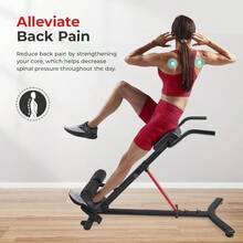 Foldable Hyperextension Roman Chair Back Extension, Home Gym Sit Glute Ab Workouts, Optional Adjustment Incline Multi - Function Heavy - Duty Exercise Equipment - Multi Function Roman Chair - View 4