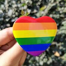 Pride Pins Outfits For Women Lgbtq Pins Gay Bi Ally Rainbow Lapel Pin Rainbow Flag Brooch Decoration For Clothes Bags Accessories{Inchcolor_nameinch:InchC:RainbowPridePinsinch} - C:RainbowPridePins - 查看 8