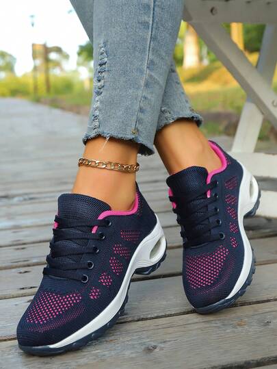 Women's Fashion Shock-Absorbing Breathable Casual Lightweight Running Sneakers