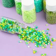 1000 piezas - Juego de cuentas de fusión de 2.6mm, ideal para principiantes y aficionados de las artes y manualidades, suministros de cuentas para joyería creativa, diseñadores creativos, regalo perfecto para Halloween, Navidad, días festivos