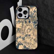 G-Gachiakuta Anime Phone Case Compatible With  17,16,15,14,13,12,11,Pro,Max,Plus,E,Air,Mini Black Tpu Cover, Cover Compatible With  17 Pro Max Case,  17 Pro Case,  17 Case,  16 Pro Max Case - z7 - Xem 8