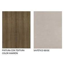 Juego De Comedor Con Mesa Y 6 Sillas Madesa Maris Color Marrón/Perla - Marrón - Ver 11