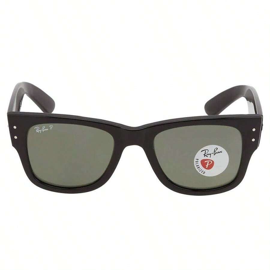 Ray-Ban Mega Wayfairer Polarized Green Square Unisex Sunglasses RB0840S 901/58 51 | | Men Sunglasses - đa - Xem 1