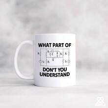 Panvola What Part Of Don't You Understand Electrical Engineering Gifts Funny Sarcastic Electrical Engineer Student Novelty Drinkware Ceramic Mug 11 Oz WhiteChristmas And New Year's Gifts. - 1 - View 5