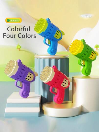 Colorful Angel-Shaped Automatic Bubble Machine Toy, Able To Produce Abundant Vibrant Bubbles, Creating A Dreamy Play Environment (Batteries And Bubble Solution Not Included)
