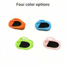 2pcs/Set Random Color Multi-Functional Rod Clips - Vehicle, -Free Fishing Rod Organizer, High Elasticity Rubber Clips With Pressure Resistance Protection - Multicolor - View 8