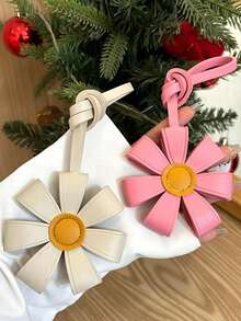 Leather Floral Series 1pc Daisy & Sunflower Leather Phone Charm Can Be Used As Bag Charm Fresh & Elegant With Ring Holder And Phone Ring Spring Gift Party - Multicolor - View 5