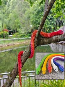 Articulated 3D Printed Python Snake Model - Collectible Plastic Display Piece For Hobbyists