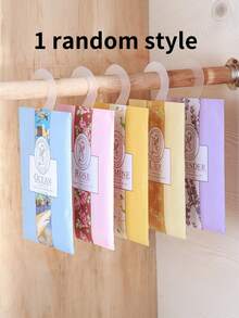 5/10pcs Bedroom Air Freshener Sachets, Long-Lasting Fragrance, Can Be Hung Insect Repellent And Insect Removal Bags, Wardrobe Deodorant Vanilla Bags, Aromatherapy Bags, Moisture-Proof Scented Sheets Are Suitable For Indoors, Cars, Wardrobes, Etc., Perfect Gifts For Friends.