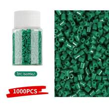 1000 piezas - Juego de cuentas de fusión de 2.6mm, ideal para principiantes y aficionados de las artes y manualidades, suministros de cuentas para joyería creativa, diseñadores creativos, regalo perfecto para Halloween, Navidad, días festivos