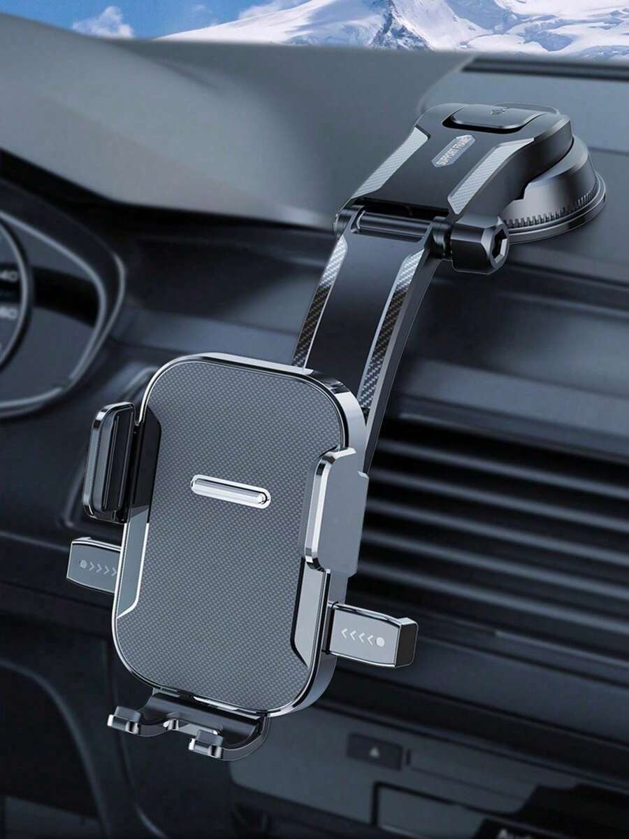 1个通用吸盘式车载手机支架仪表盘安装支架吸盘智能手机手机支架车载支架配件 - A - 查看 1