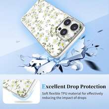 Transparente Fundas Para Iphone TPU Compatible Con IPhone 16/16/16Pro/16Plus/15/15ProMax/15Pro/14/13/12/11, MOTO G22 -G53, OPPO RENO11/7/6/4/8, Infinix/ Hot50I SMART6 7 8, Redmi13/14c, Honor400 Galaxy S25/S23/S24/A55/A54, Funda Suave Creativa Y Premium, Resistente Al Agua, A Los Golpes Y A Los Arañazos - Patrón B despejado - Ver 2
