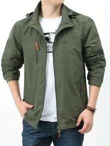 男士防水防风户外运动夹克，秋季