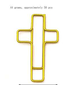 Cross Paper Clips, Bible Paper Clips, Journal Paper Clips, Bible Study Supplies, Christian Journal Supplies, Bible Journaling Supplies, Bible Clips Back To School Supplies - Multicolor - View 19