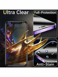 Yezodawee 3片装360°全覆盖隐私屏幕保护膜 – 四向隐私保护，超强钢化玻璃，强度提升5倍，隐形防护，防指纹，易于安装，防刮花，无气泡，兼容手机壳，防窥防指纹防摔，适用于 17 Pro Max/17 Pro/17 Air/17/16 Pro Max/16E/16 Plus/15 Pro Max/14/13/12系列