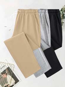 新款女士户外休闲裤，宽松版型，纯色设计，适合所有季节，显瘦百搭，适合徒步、露营、探险、慢跑等各种场合。