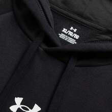 Under Armour Sudadera holgada de ajuste casual para hombre, ropa deportiva cómoda para uso diario - Negro - Ver 4