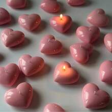 Heart-Shaped Aromatherapy Candle - Confession Gift With Strong Sense Of Ritual Romantic Scented Candle - Multicolor - View 7