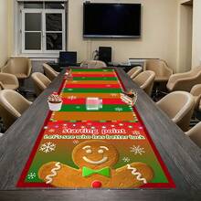 1pc Rolling Game Score Scroll, Durable Polyester Holiday Game Board For Family Gatherings, Winter Festive Decorations, No Electricity Needed, Christmas Party Decorations, Festive Table Setting, Playful Design, Easy Setup Game, Games, Board Games - Multicolor - View 6