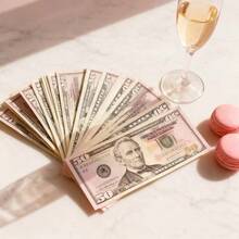 200pcs $50 Prop Fake Money, 15pcs $100 Mini Prop Fake Money, Suitable For Movie Props, Photography, Educational Games And Magic Shows - Multicolor - View 6